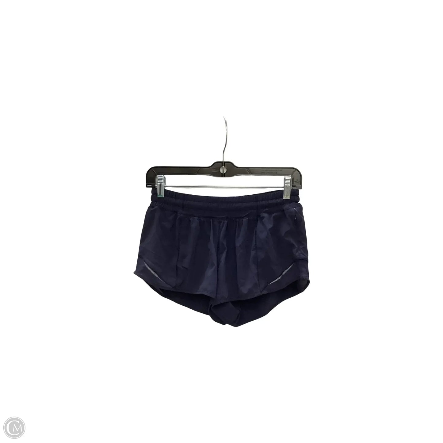 Athletic Shorts By Lululemon In Navy, Size: 6