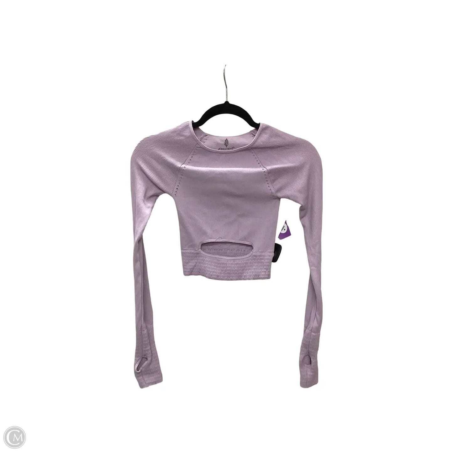 Top Long Sleeve By Free People In Purple, Size: Xs
