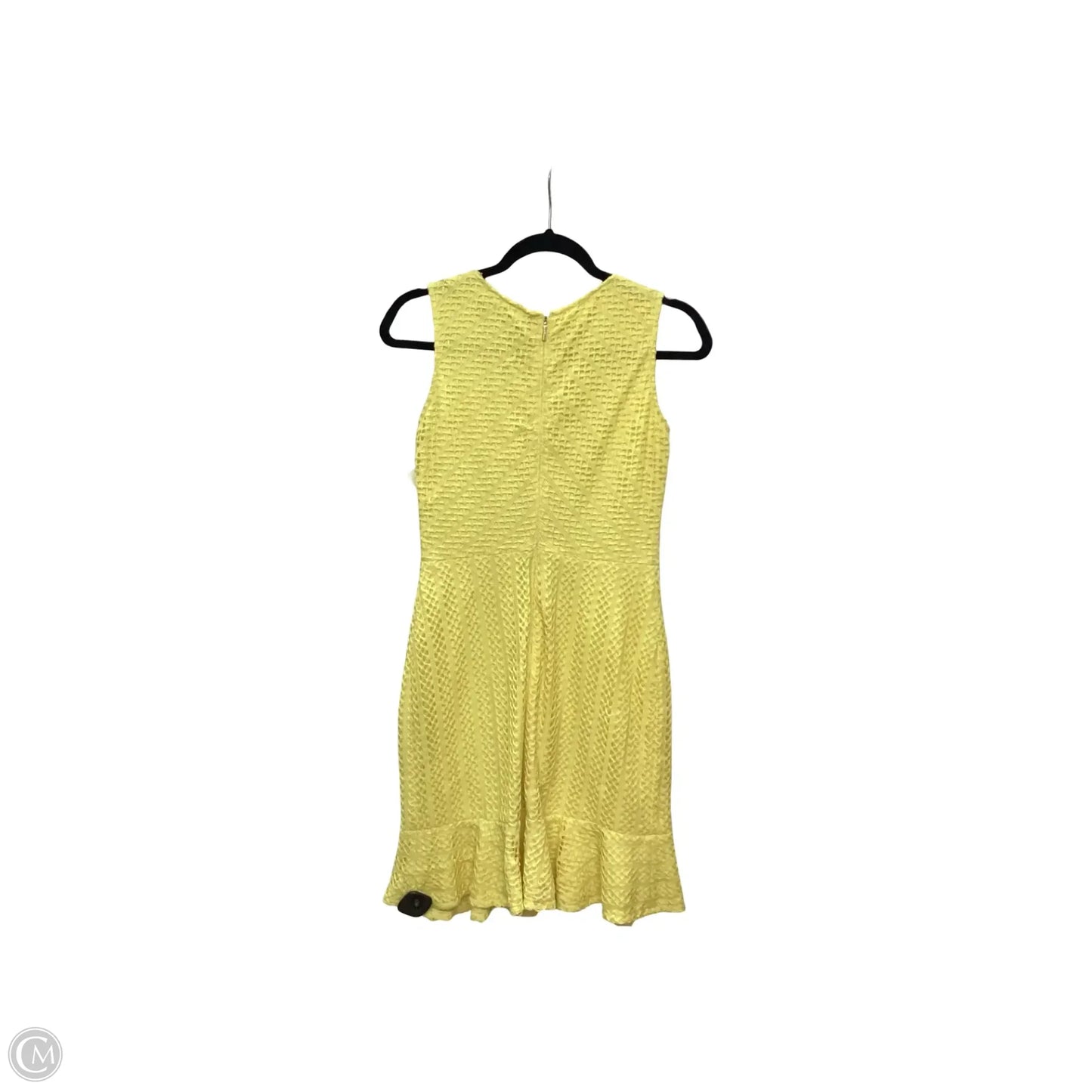 Dress Designer By Karl Lagerfeld In Yellow, Size: 2
