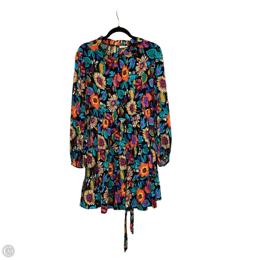 Dress Casual Midi By Jodifl In Floral Print, Size: 1x