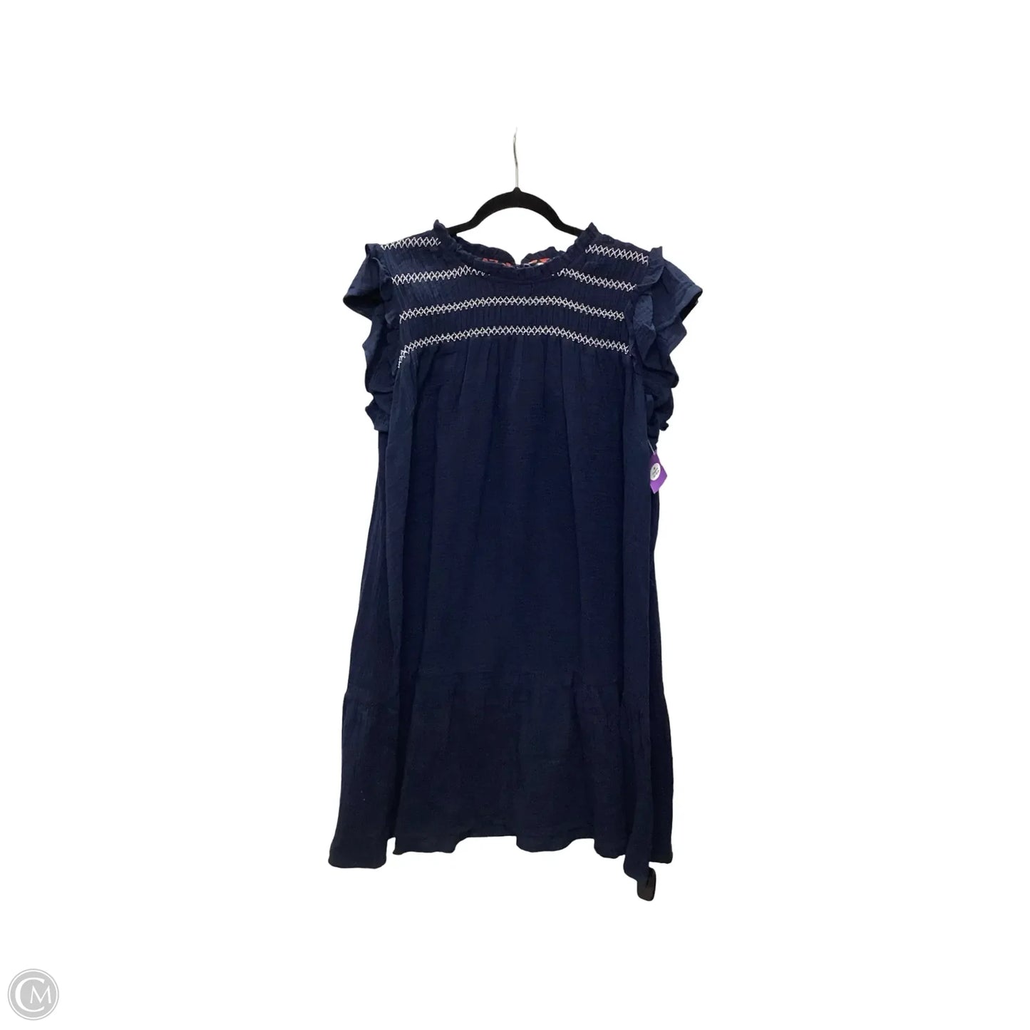 Dress Casual Short By Umgee In Navy, Size: 1x