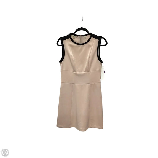 Designer Dress Work By Ted Baker In Tan, Size: 2