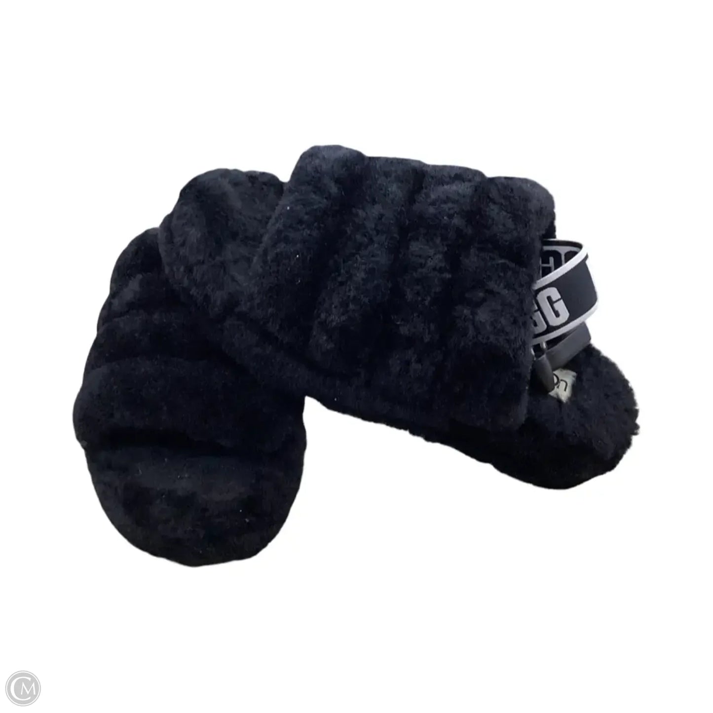 Sandals Designer By Ugg In Black, Size: 7