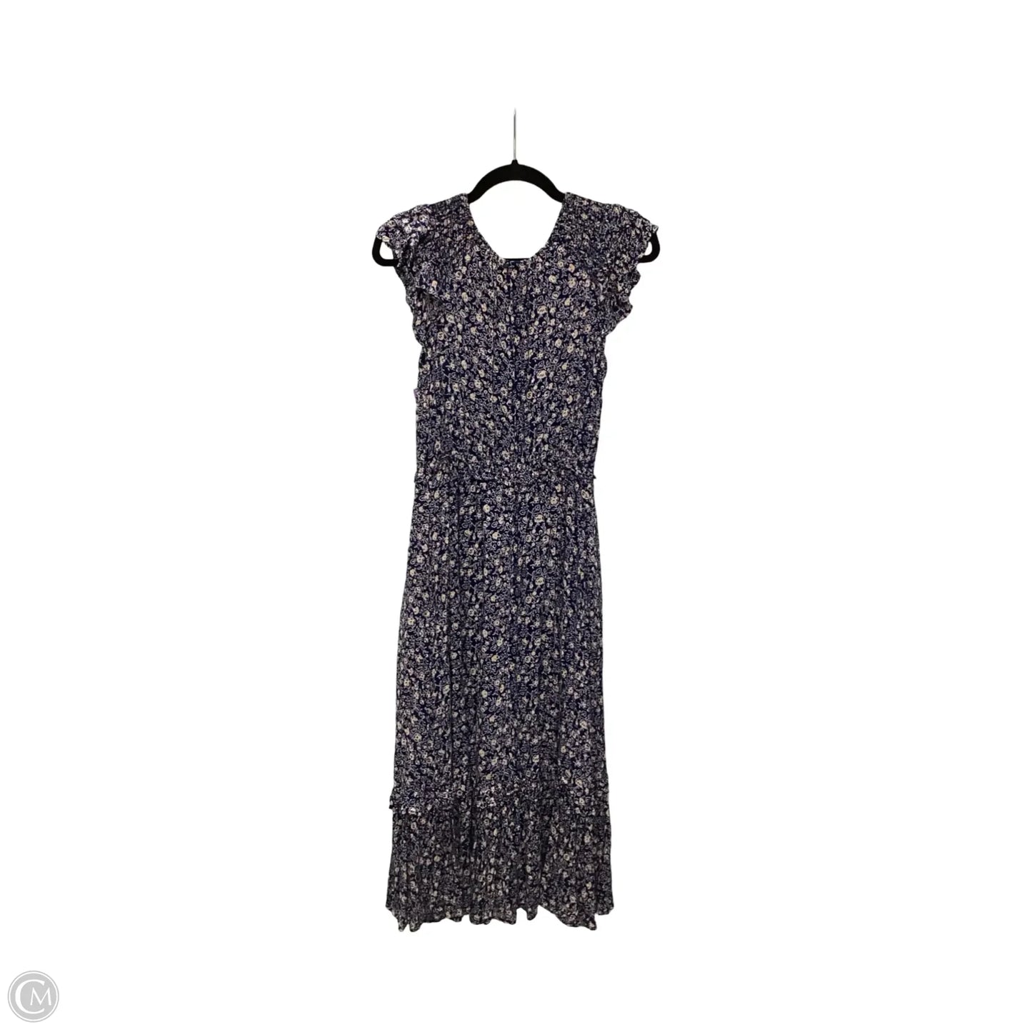 Dress Casual Midi By Universal Thread In Floral Print, Size: Xs