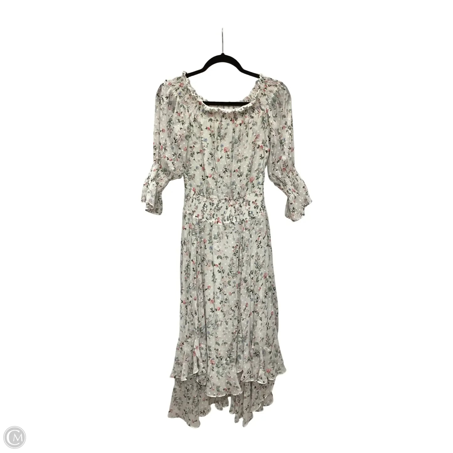 Dress Casual Maxi By Tahari By Arthur Levine In Floral Print, Size: 10