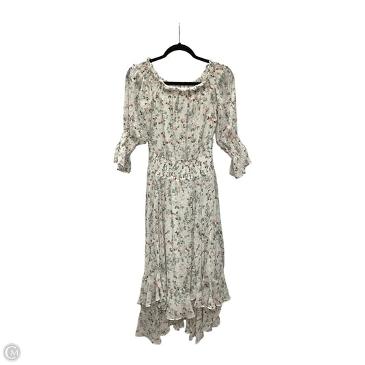 Dress Casual Maxi By Tahari By Arthur Levine In Floral Print, Size: 10