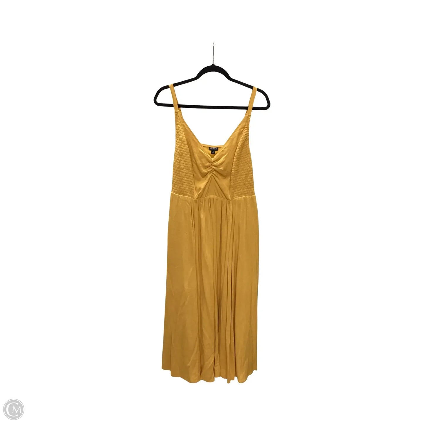 Dress Casual Short By Torrid In Yellow, Size: 2x