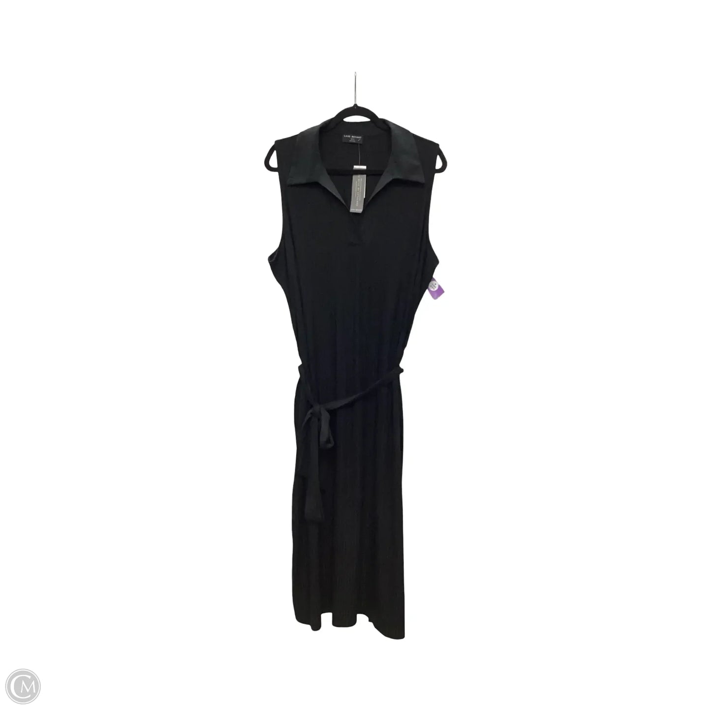 Dress Casual Midi By Lane Bryant In Black, Size: 22