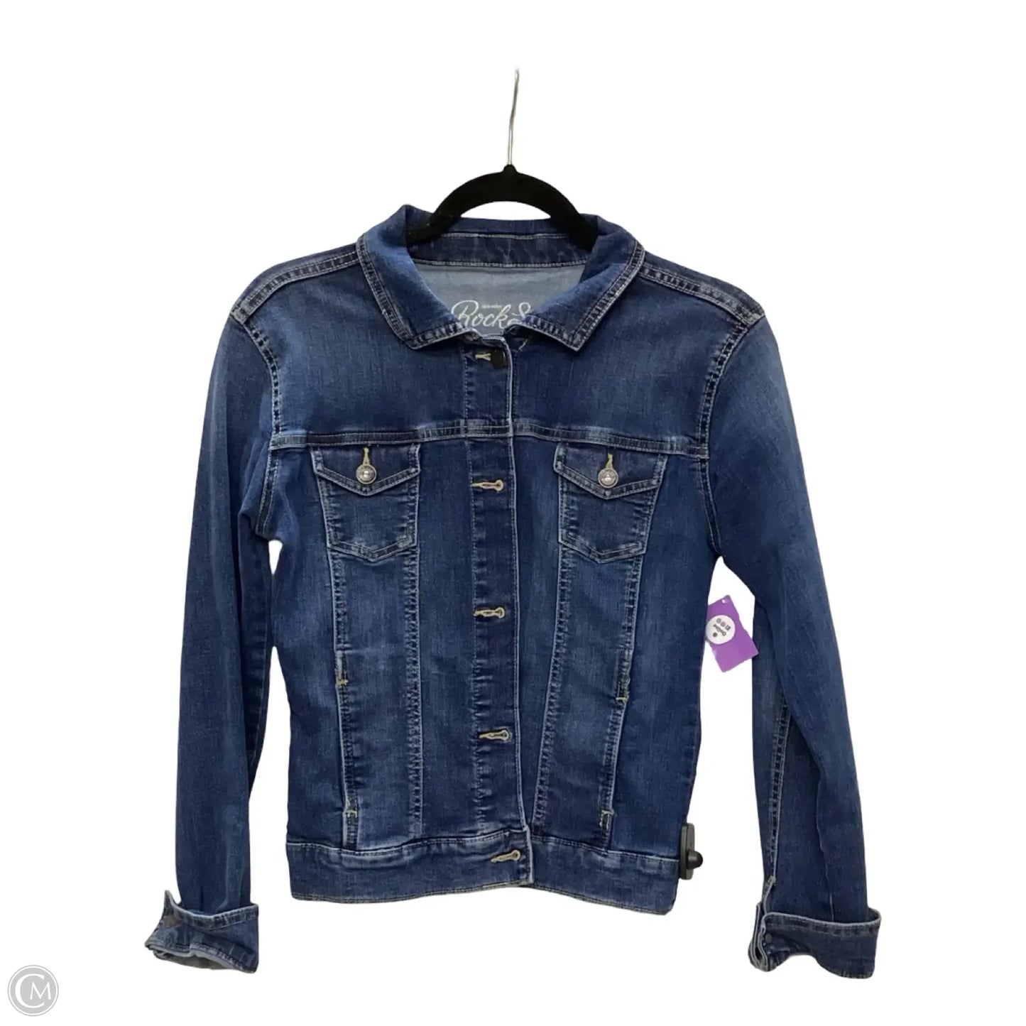 Jacket Denim By Old Navy In Blue Denim, Size: S