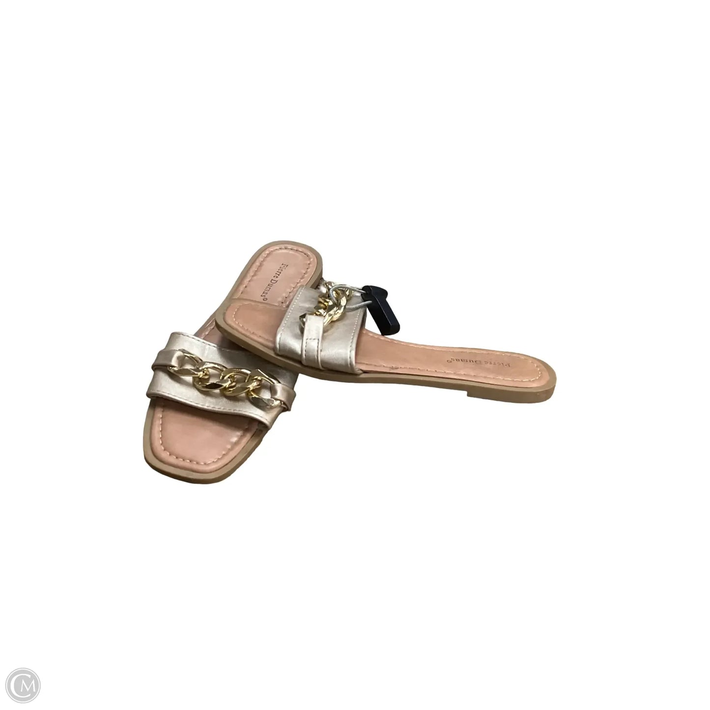 Sandals Flats By Pierre Dumas In Gold, Size: 6