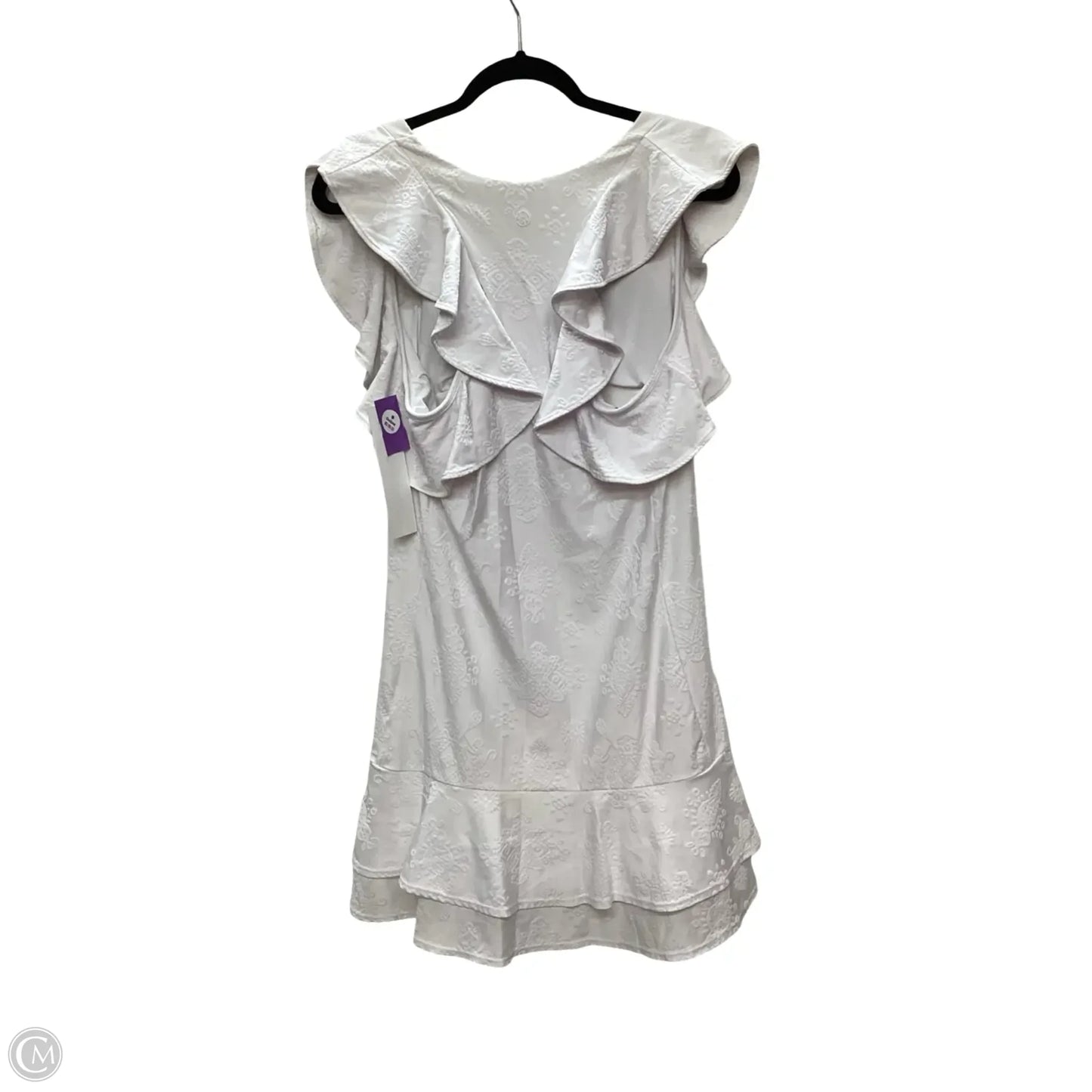 Dress Designer By Lilly Pulitzer In White, Size: L