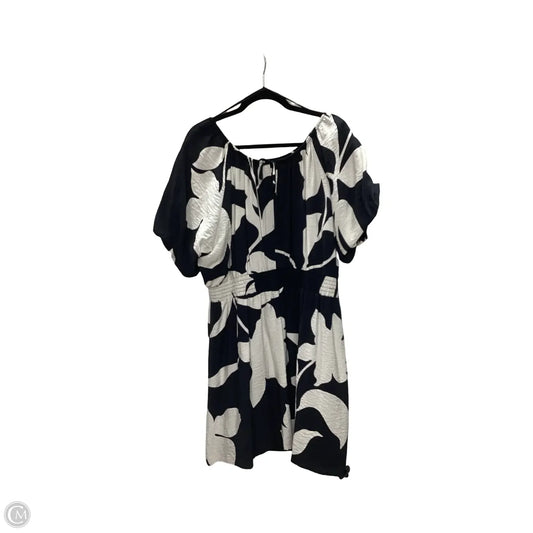 Dress Casual Short By Nine West In Black & White, Size: Xl