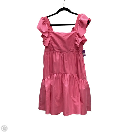 Dress Casual Short By Entro In Pink, Size: M