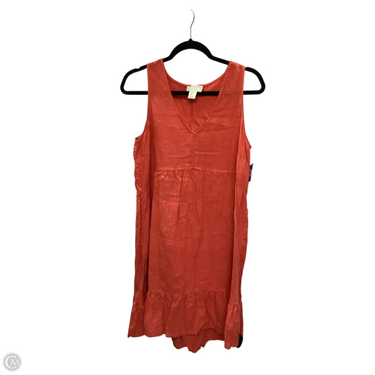 Dress Casual Short By Cynthia Rowley In Orange, Size: L