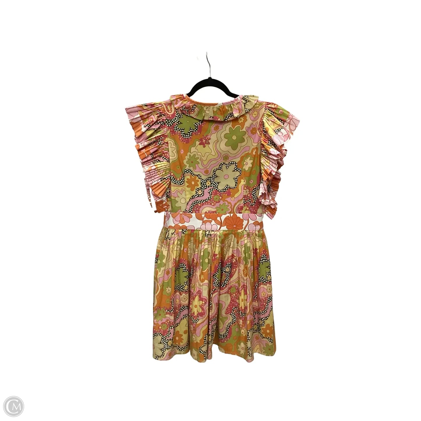 Designer Dress Casual Short By Celia B In Floral Print, Size: M