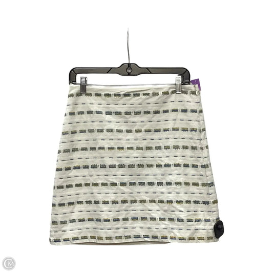 Skirt Mini & Short By Loft In Cream, Size: 4