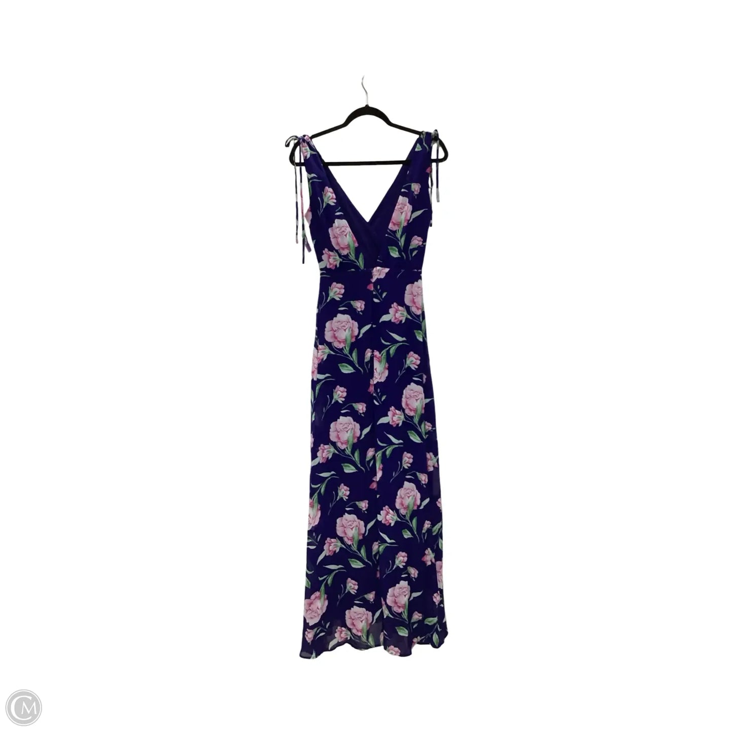 Dress Party Long By Lulus In Floral Print, Size: S