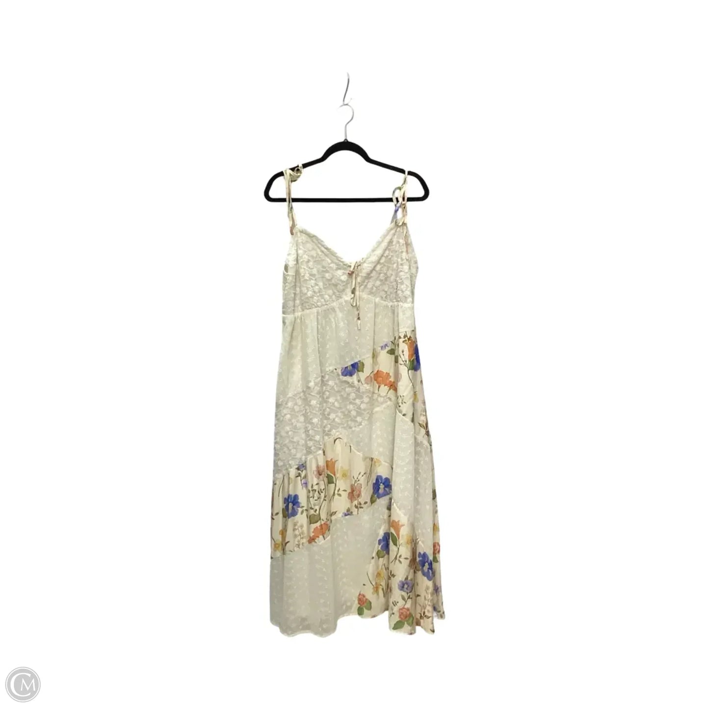 Dress Casual Maxi By Davi & Dani In Floral Print, Size: 2x