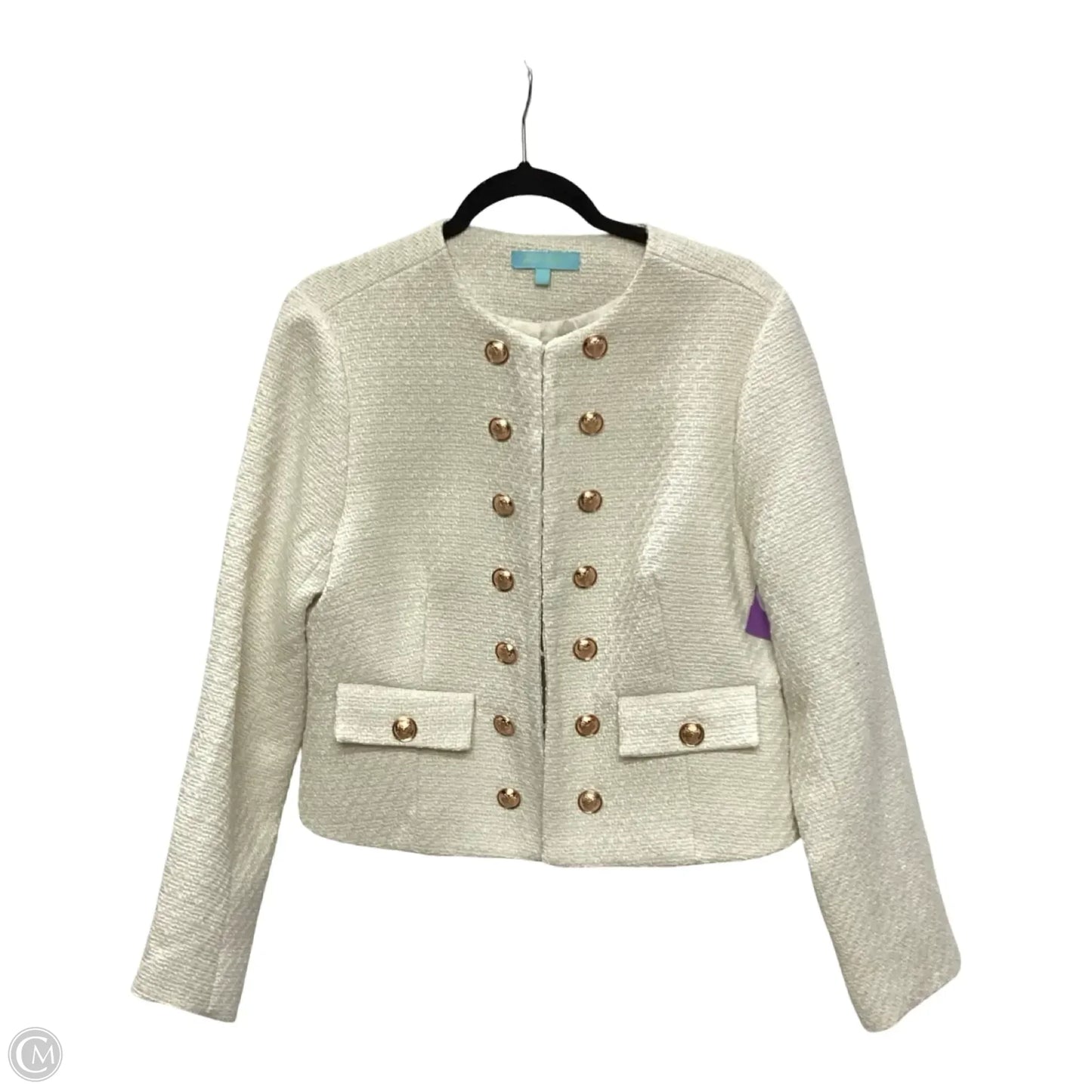 Blazer By Cmb In Cream, Size: L