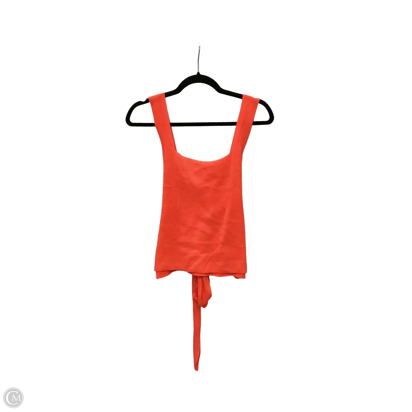Blouse Sleeveless By Anthropologie In Orange, Size: S