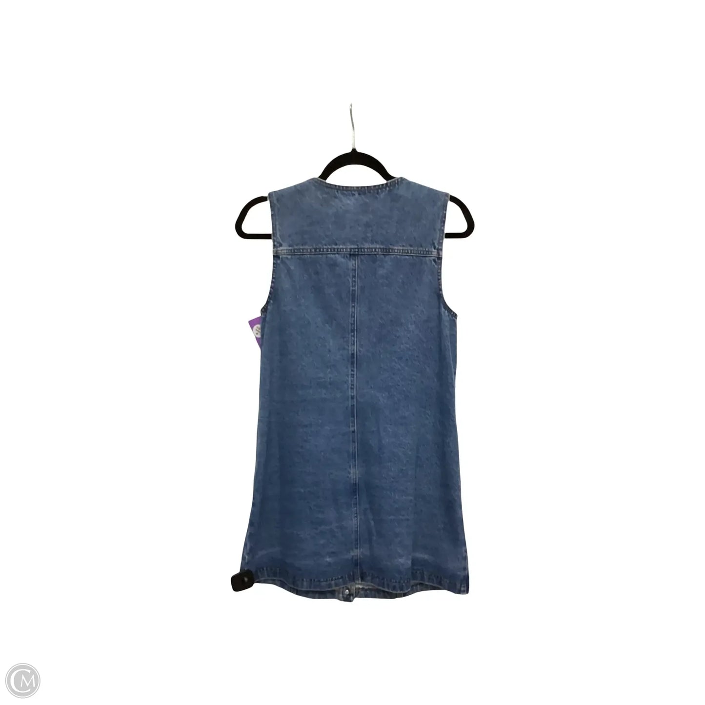 Dress Casual Short By Le Lis In Blue Denim, Size: S