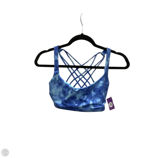 Athletic Bra By Lululemon In Tie Dye Print, Size: 10