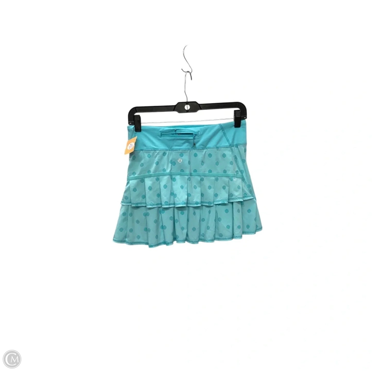 Athletic Skort By Lululemon In Blue, Size: 4