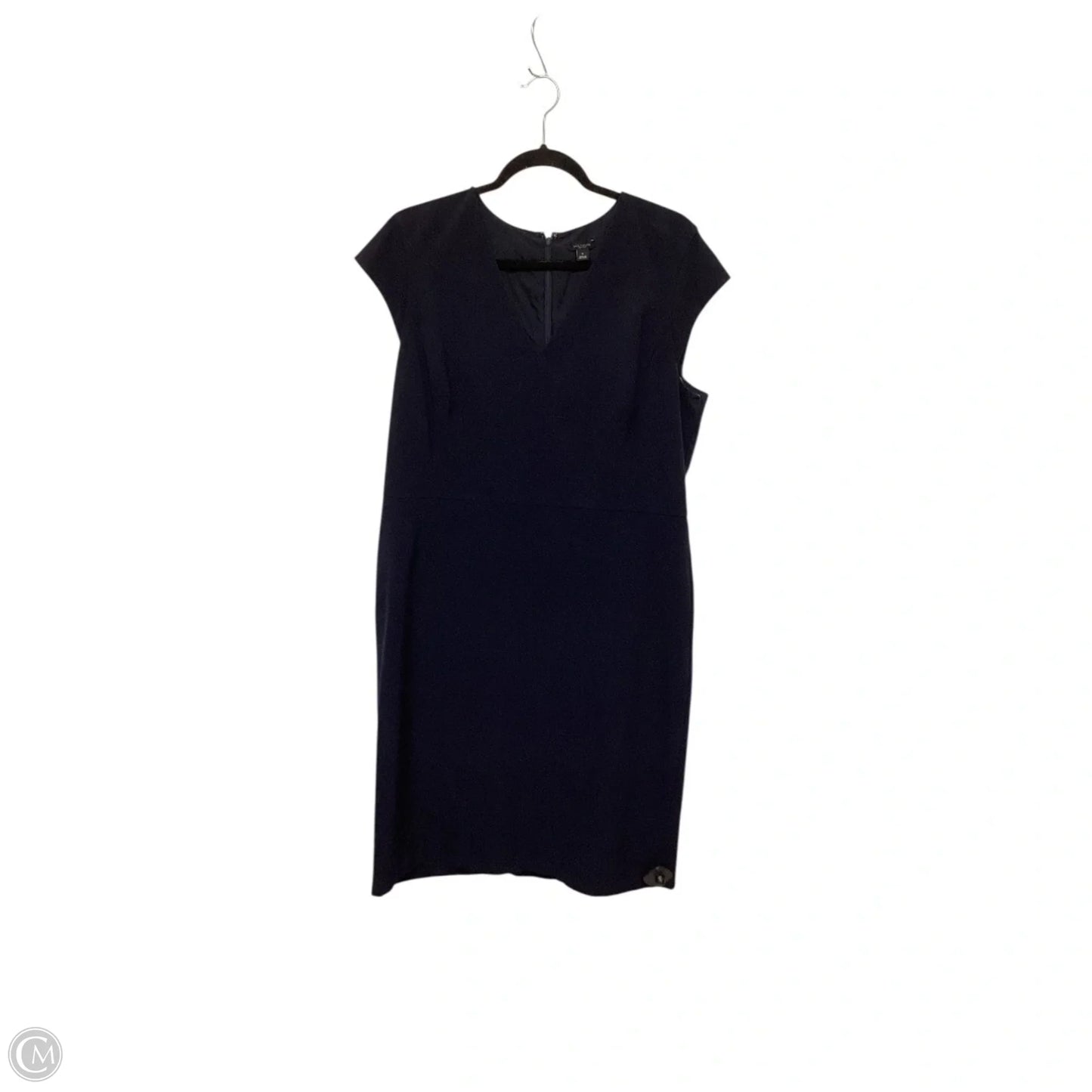 Dress Work By Ann Taylor In Navy, Size: 16