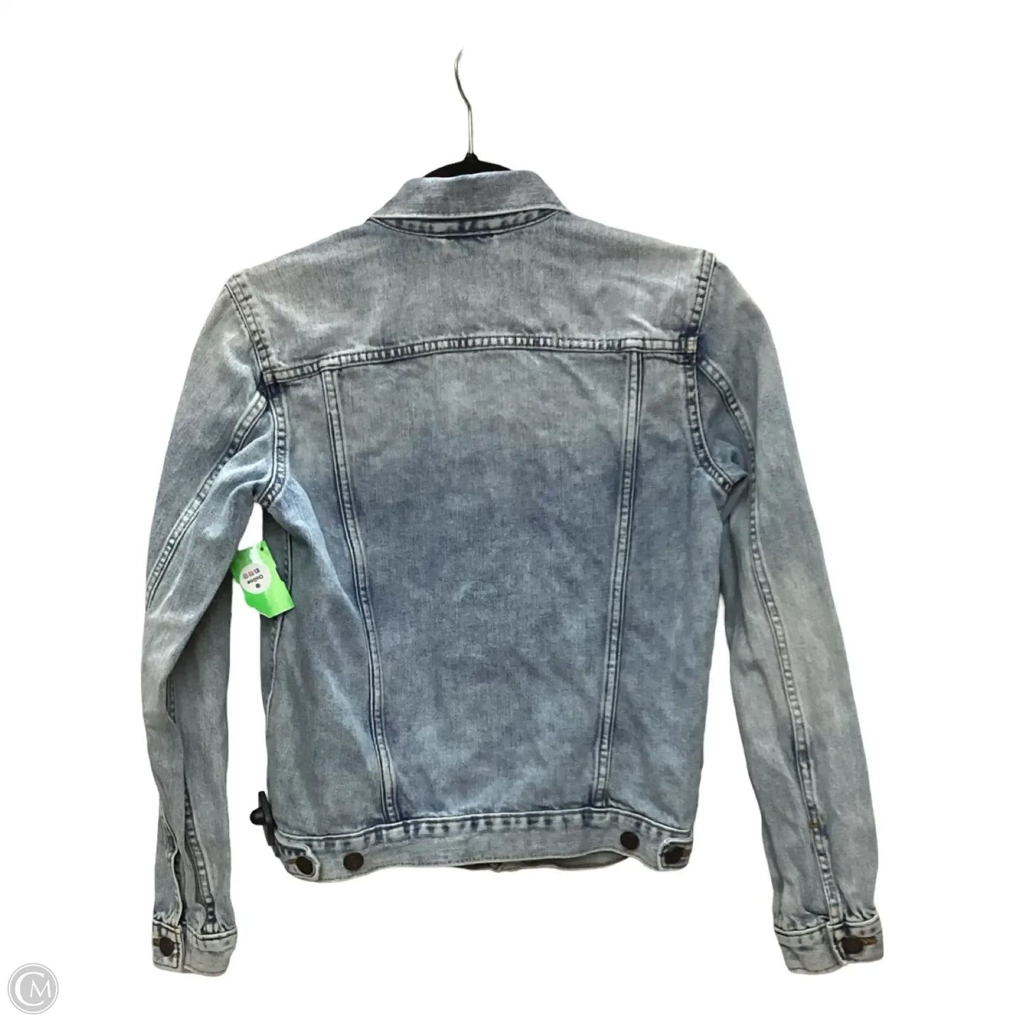 Jacket Denim By Gap In Blue Denim, Size: S