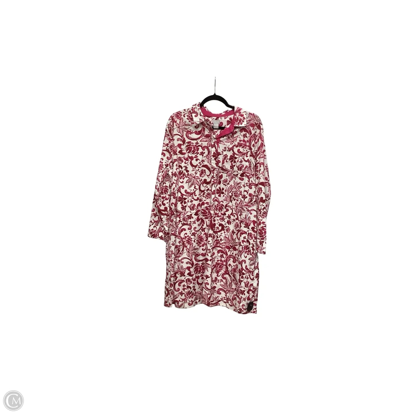 Dress Casual Short By Chicos In Pink, Size: Xl