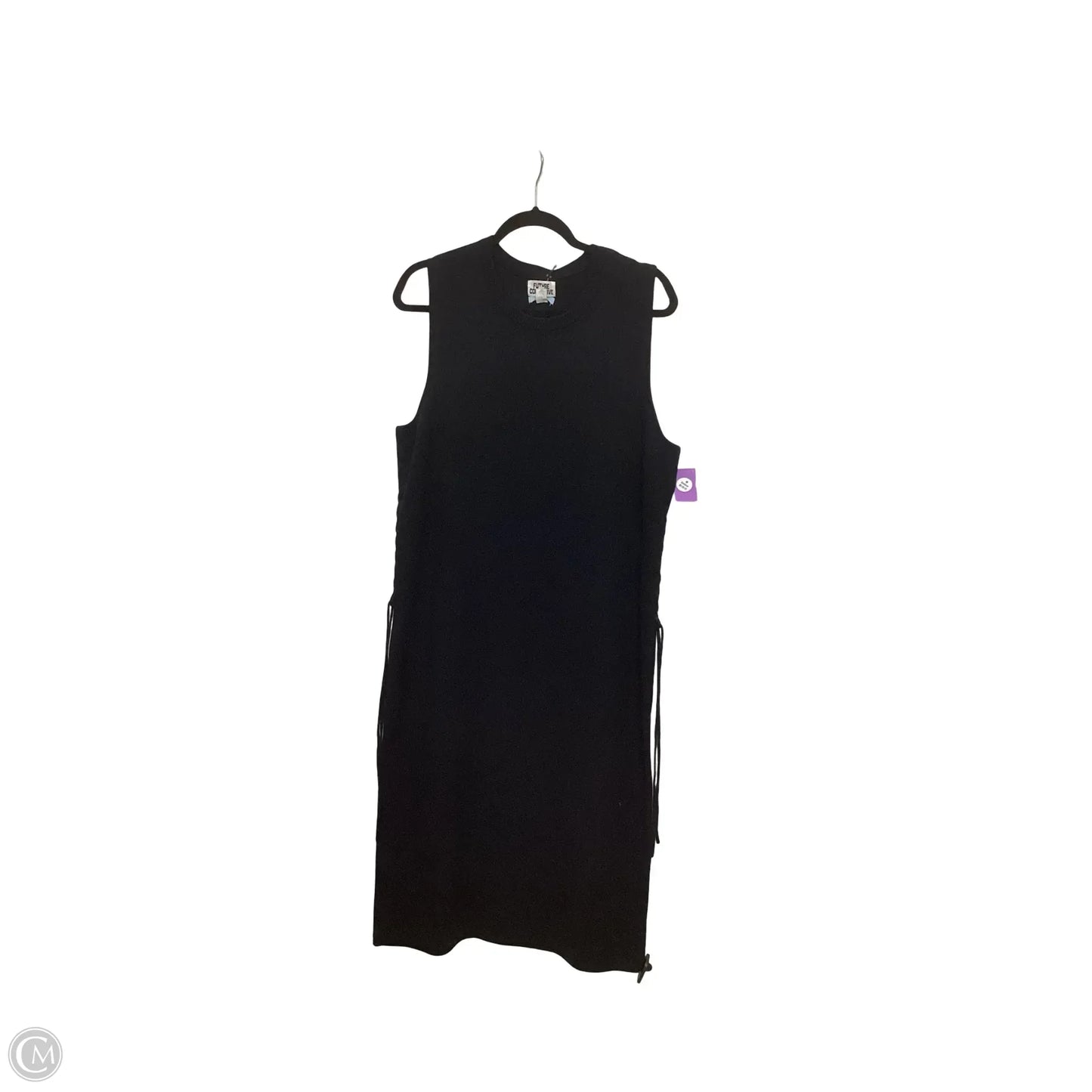 Dress Casual Midi By Future Collective In Black, Size: 1x