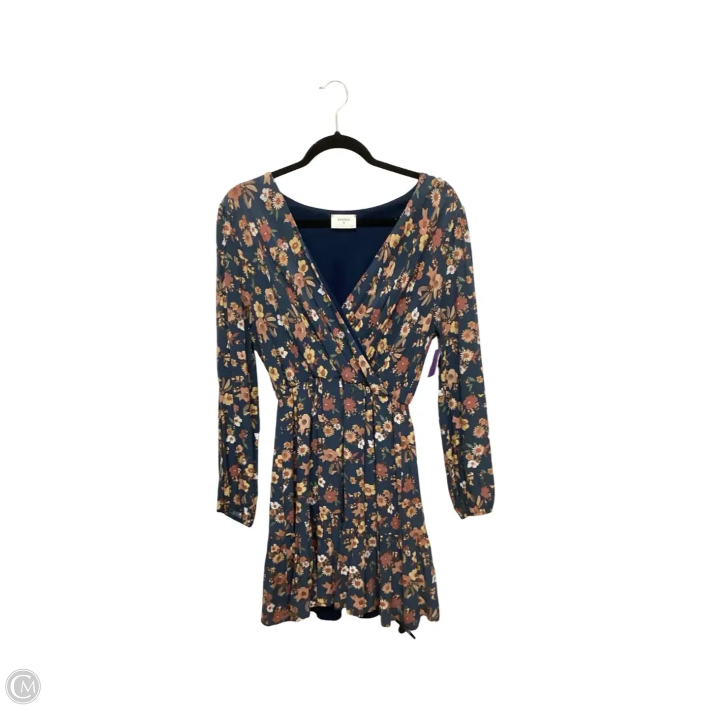 Dress Casual Short By Everly In Blue, Size: L