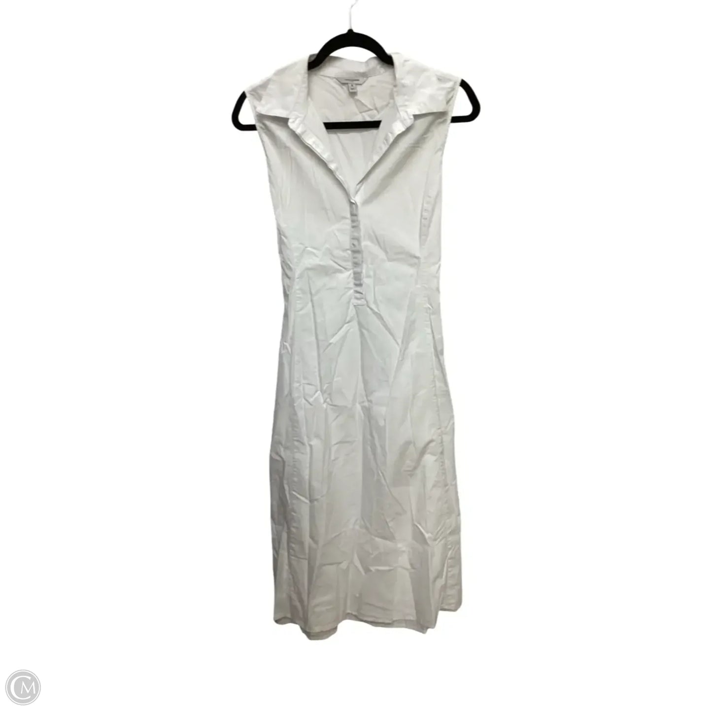 Dress Casual Midi By Banana Republic In White, Size: S