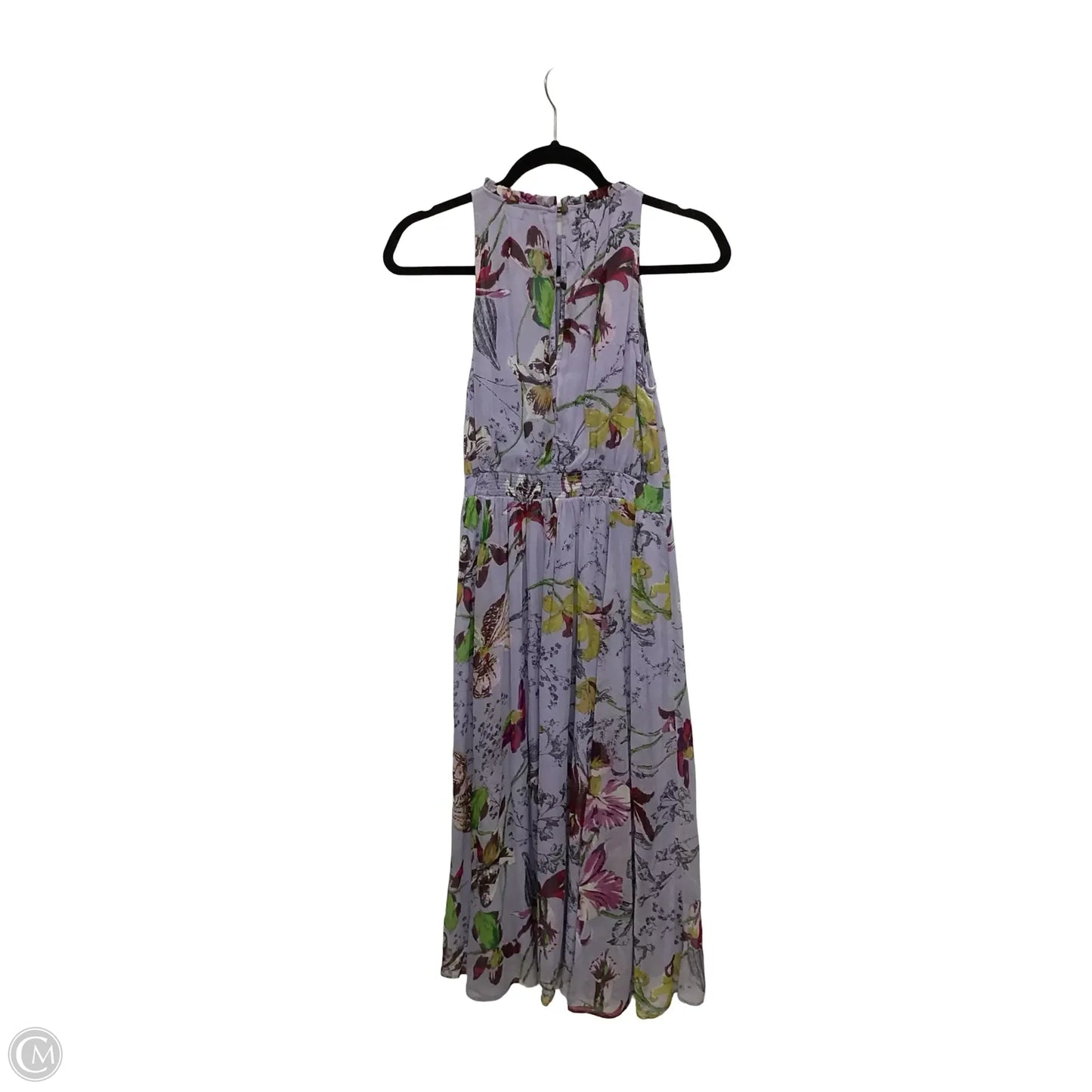 Dress Casual Midi By Anthropologie In Purple, Size: 0