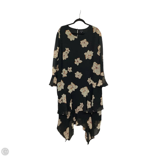 Dress Casual Maxi By Who What Wear In Black, Size: 4x