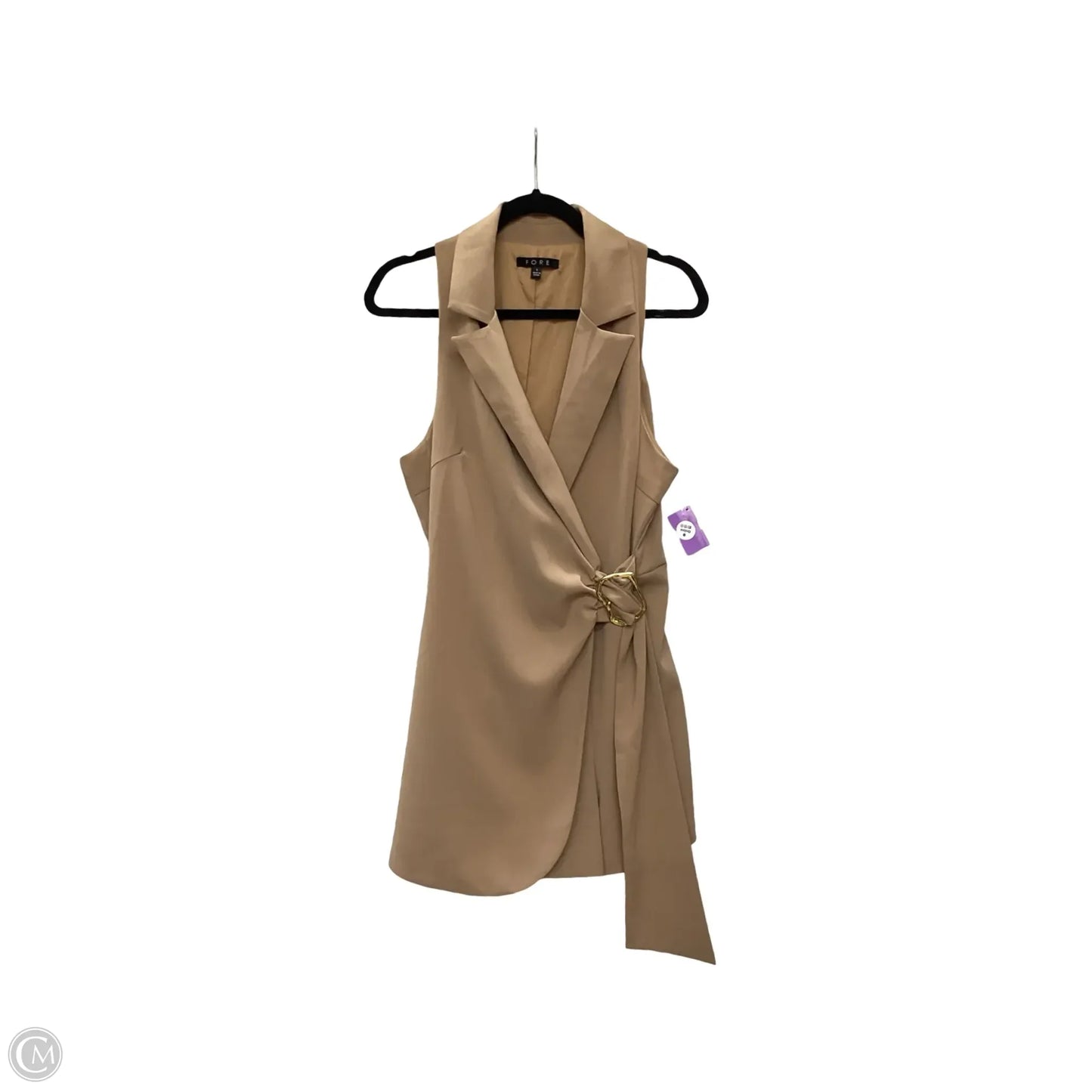Romper By Fore In Tan, Size: L