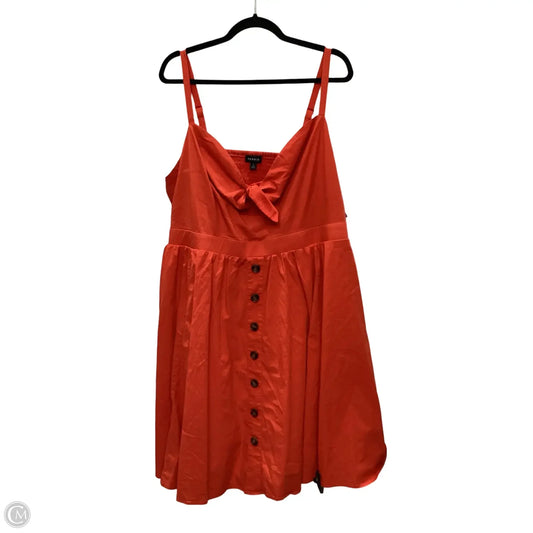 Dress Casual Short By Torrid In Red, Size: 3x