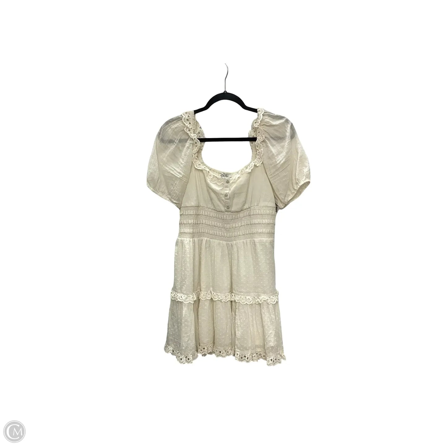Dress Casual Short By American Eagle In Cream, Size: S