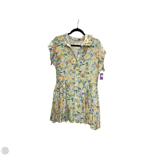 Dress Casual Short By Umgee In Floral Print, Size: S
