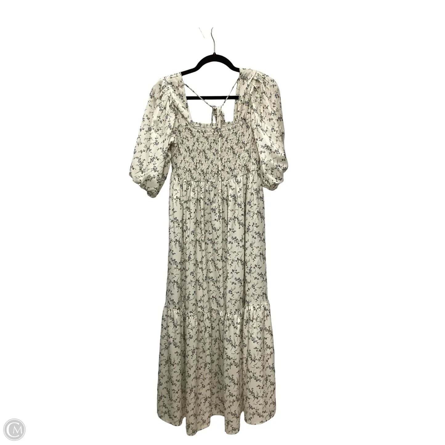 Dress Casual Maxi By Elloh In Cream, Size: M