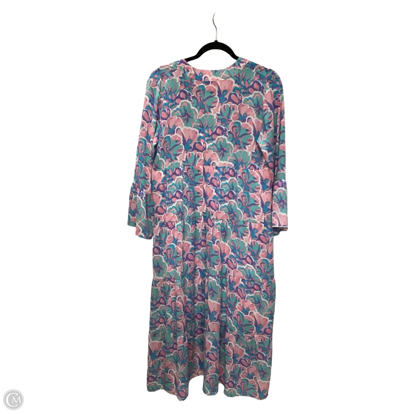 Dress Casual Maxi By Simply Southern In Pink & Purple, Size: M