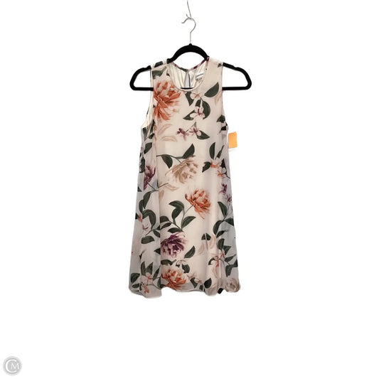 Dress Casual Short By Calvin Klein In Floral Print, Size: 6