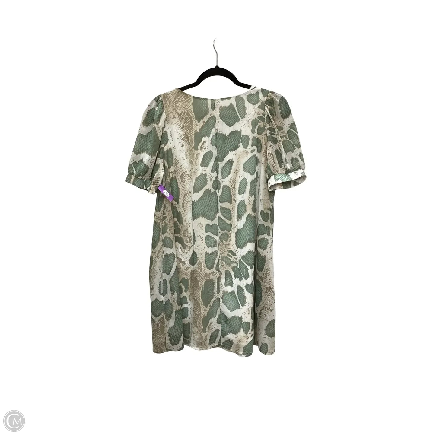 Dress Casual Short By Adrienne In Green, Size: S