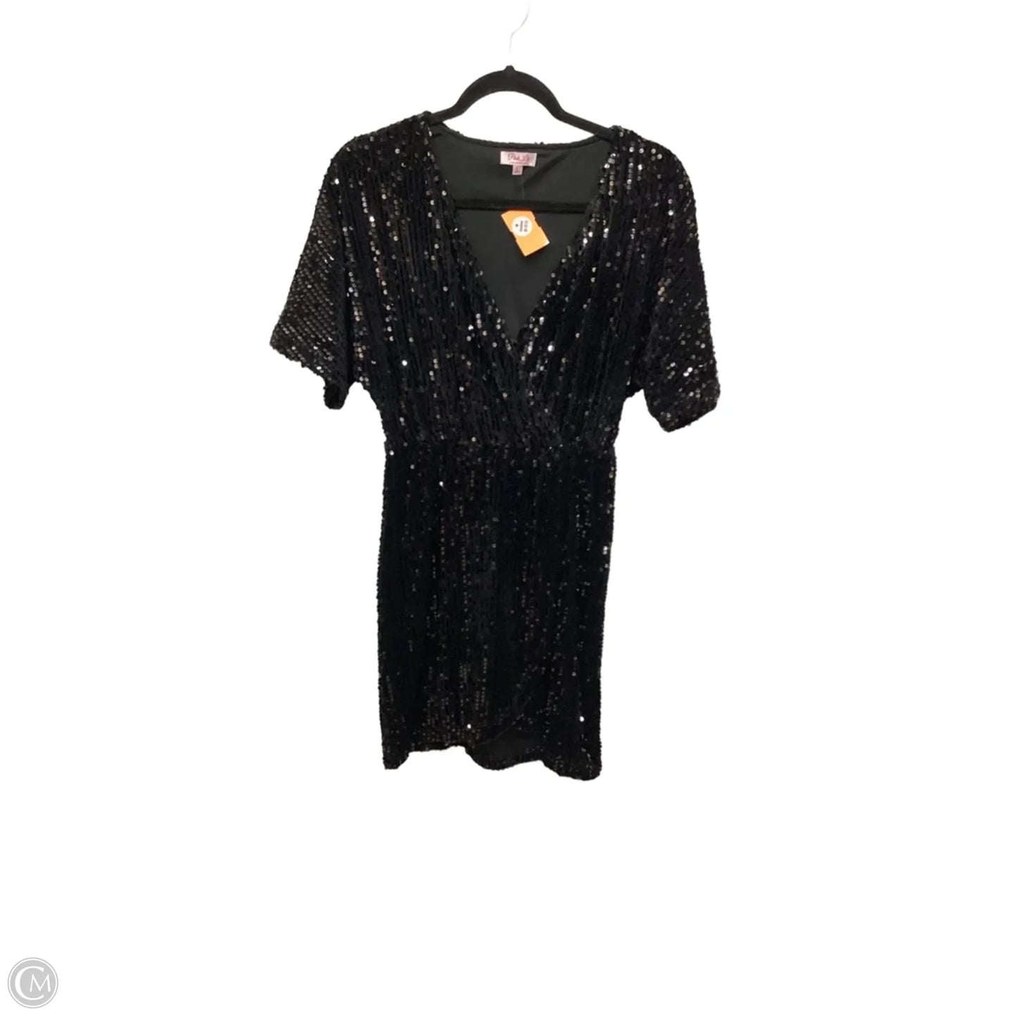 Dress Party Short By Pink Lily In Black, Size: S