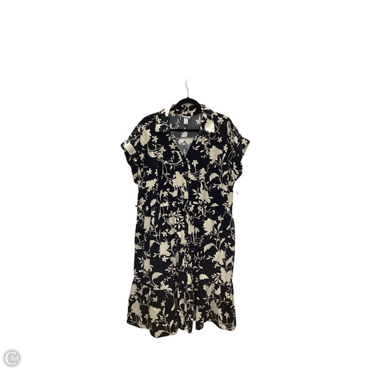 Dress Casual Maxi By Ava & Viv In Black & Cream, Size: 3x