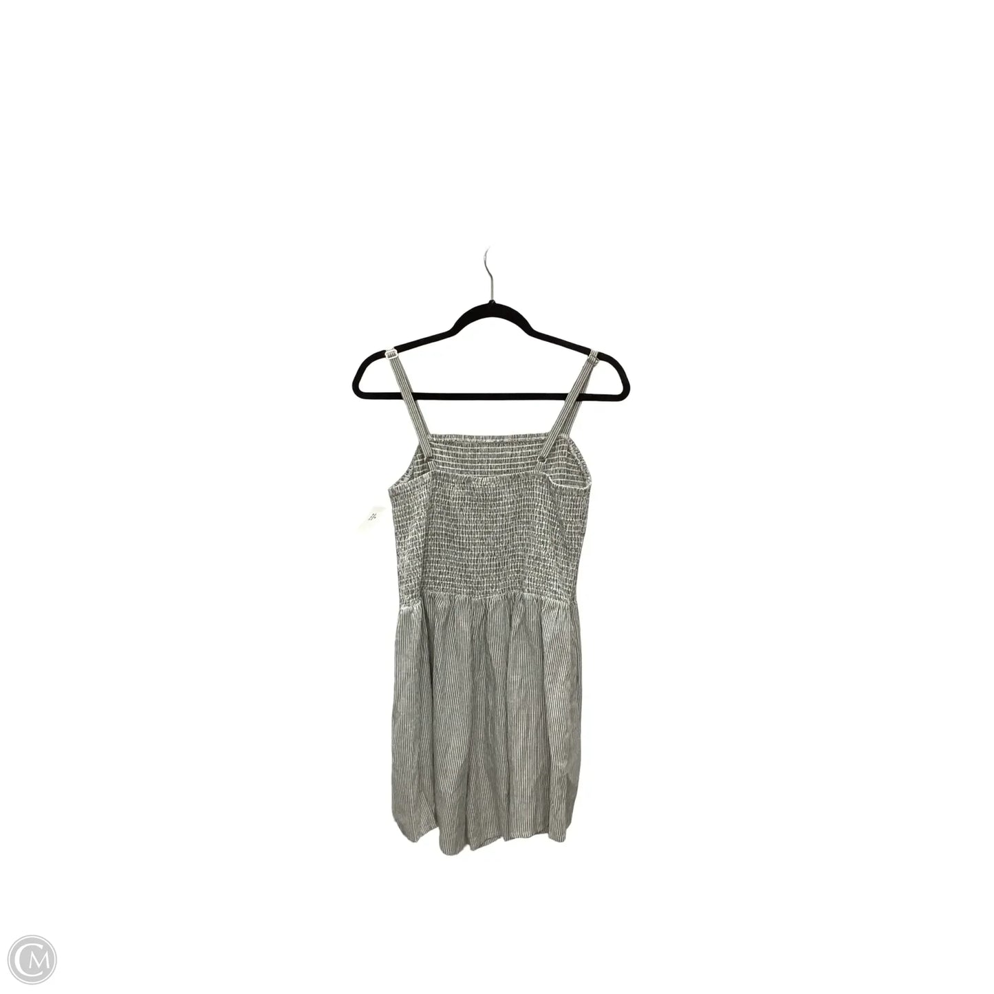 Romper By Universal Thread In Striped Pattern, Size: L