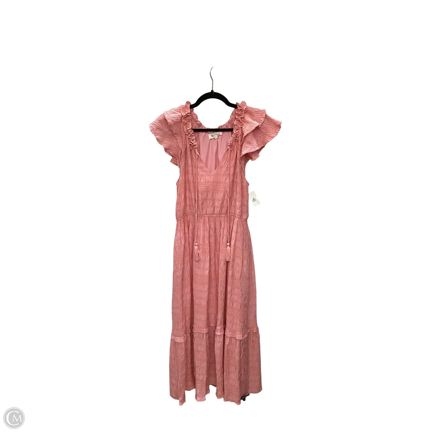 Dress Casual Maxi By &merci In Pink, Size: M