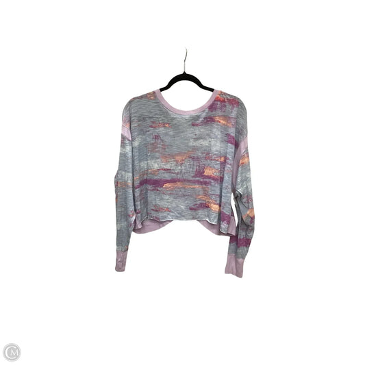 Top Long Sleeve By Free People In Multi-colored, Size: S