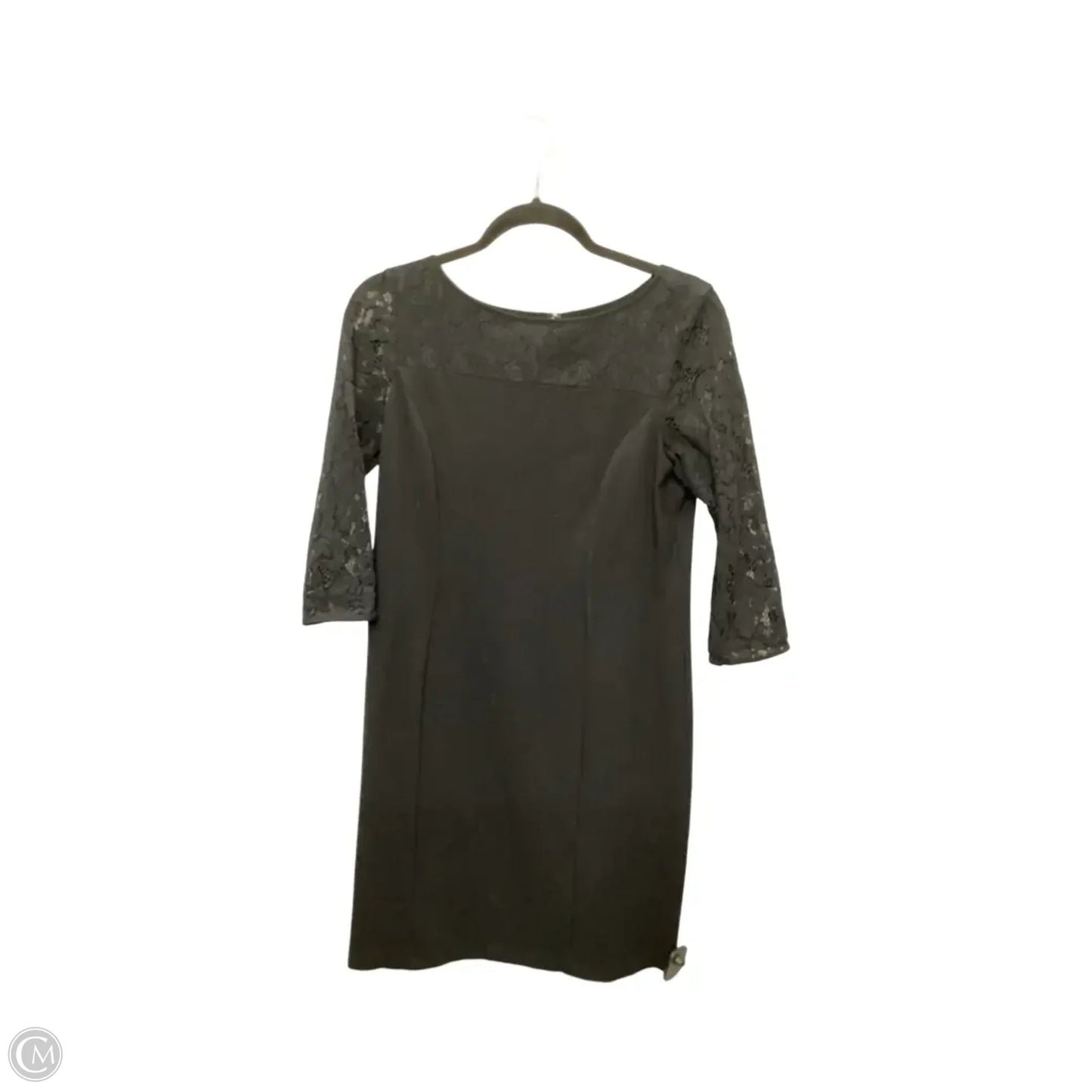 Dress Casual Midi By Talbots In Black, Size: 8p