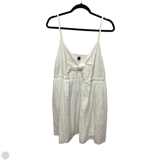 Dress Casual Short By Old Navy In Cream, Size: 2x